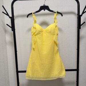 Yellow Homecoming dress